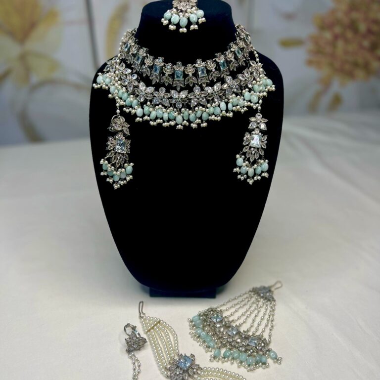 Sitara Mint Polki Bridal Set